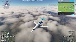 Textron Cessna Citation Longitude  Ramstein AB  Live weather  Awesome [upl. by Ravert]