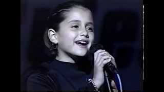 Ariana Grande at 8 years old singing National Anthem [upl. by Retsevlys]