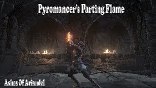 Dark Souls 3  Pyromancers Parting Flame Weapon Location  New Pyromancy  Ashes Of Ariandel [upl. by Hines]