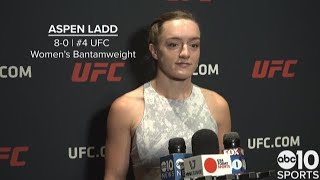 Germaine de Randamie Vs Aspen Ladd UFC Sacramento Full Fight Results [upl. by Atil494]