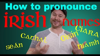 How to Pronounce Irish Names 🗣️👂🇮🇪☘️ and other Irish words A quick guide [upl. by Yralam]