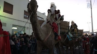 Cabalgata Reyes Magos Tías 2018 [upl. by Amilas]