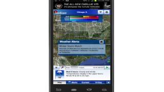 The AllNew Intellicast Weather Android App [upl. by Perkoff]