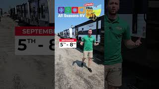 All Season RV  Ohio RV Supershow  RV Fall Fest rvshow cleveland rvlife family camping [upl. by Lock]