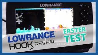 LOWRANCE HOOK REVEAL Echolot  Der erste Test  Echolotzentrumde [upl. by Cooperstein]