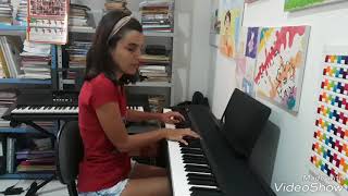 Vejo enfim a luz brilhar Enrolados PIANO COVER [upl. by Danyelle530]