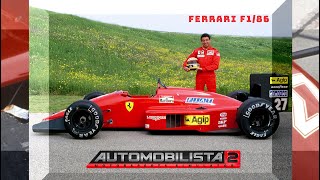 Automobilista 2  Ferrari  F186 Michele Alboreto Cambio Manual  Logitech G29 H 5 marchas [upl. by Kneeland704]