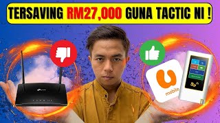 Benda Kecil Ini Bagi Aku RM27000 Tanpa Sengaja  UHome 5G Umobile Review  Modem 5g Portable [upl. by Germano]