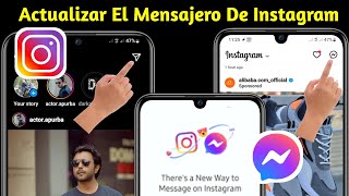 Cómo Actualizar Instagram Messenger En 2023  Obtener Instagram Messenger Nuevo [upl. by Damha46]