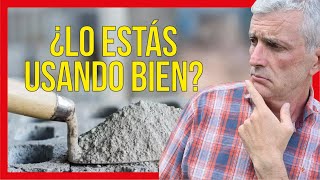 🧱 Morteros y Concretos ✅ 10 Cosas que NADIE explica sobre el CEMENTO Portland [upl. by Esirehs856]