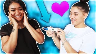 SURPRISING OUR FAMILY WITH THE PREGNANCY NEWS 💗SHOCKING REACTION [upl. by Aivon912]