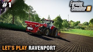 Lets Play Farming Simulator 19 Ravenport 1 Getting Started [upl. by Hakeem263]