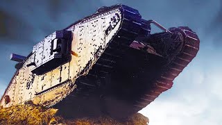 The First Mass Tank Attack  Battle of Cambrai 1917 World War One Documentary [upl. by Aicatan89]