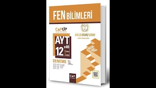 Çap Yayınları AYT Fen Bilimleri 12 X 40 Up Deneme [upl. by Henson]