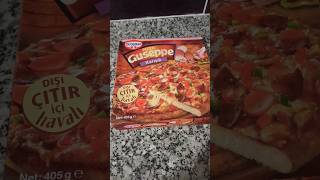 DrOetker Pizza Guseppe Karışık Deniyoruz 🤌😋ücretsizreklam pizza keşfetteyiz shortsvideo [upl. by Colton]