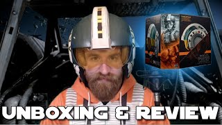 The Black Series Wedge Antilles Helmet  Unboxing amp Review [upl. by Niriam]