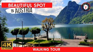 Traunkirchen at Lake Traunsee 🇦🇹 Astonishing landscape 4k 60fps ExploreAustria [upl. by Dnomso]