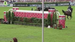 Discover Ireland Dublin Horse Show Puissance 2014 [upl. by Anhej]