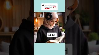 Abrish Name Muslim Girl Animated Dpz animated muslimgirl muslimhijabgirl dpz cartoon [upl. by Alig688]