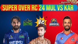 KARACHI KING VS PESHAWAR ZALMI SUPER OVER [upl. by Federico]