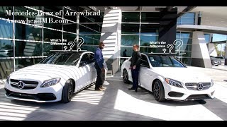 We Compare The 2018 MercedesBenz C 43 AMG® and C 63 S AMG® from Mercedes Benz of Arrowhead [upl. by Ylrebmyk]