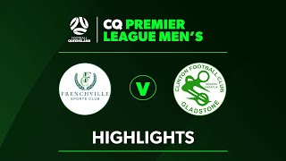 CQ Premier League Mens Grand Final Frenchville FC vs Clinton Highlights [upl. by Juieta8]