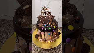 Chocolate Cake Decoration  Full Loaded Chocolate Cake cake chocolatecake shorts yt trending [upl. by Gaven173]