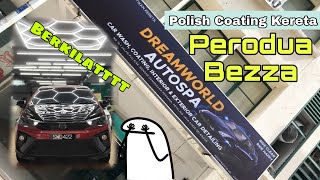 Polish Coating Kereta Full Package Perodua Bezza [upl. by Eniale35]