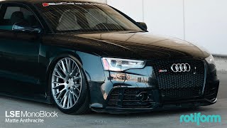 Rotiform RC201 LSE  Matte Anthracite  20x10  Audi RS5 [upl. by Siduhey396]