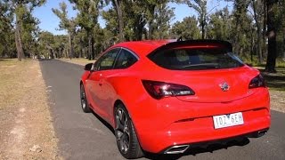 2015 Holden Astra VXR 0100kmh amp engine sound [upl. by Tania]