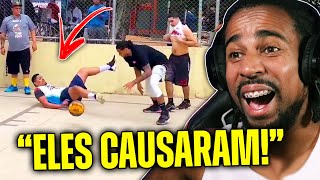 OS BALLERS DA INSANE HUMILHARAM NESSE CAMPEONATO  REACT DO REAL BASQUETE DE RUA [upl. by Jahdol]