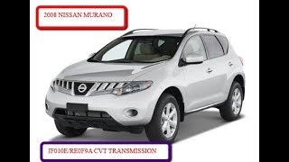 NISSAN MURANO CVT TIP FLOW CONTROL VALVE FIX RE0F9A JF010E P0746 P0868 [upl. by Avin]