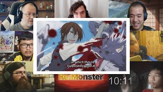 New isekai reaction mashup ReMonster Ep 1 reaction mashup [upl. by Turley]