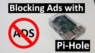 low end tech  ad blocking content filtering dns server with pihole on raspberry pi [upl. by Sarita]