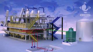 Solvent Extraction Plant 300 ton per day Soybean Oil extraction oil extraction machine [upl. by Santos]