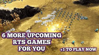 6 UPCOMING RTS GAMES FOR YOU [upl. by Ardnazxela720]