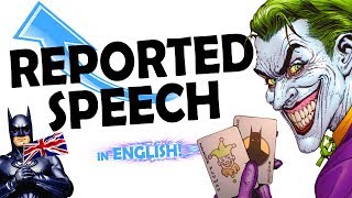 Reported Speech  ENGLISH GRAMMAR VIDEOS [upl. by Nednyl483]