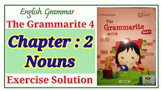 The Grammarite book 4  Chapter 2 Nouns Exercise Solutions in hindi amp English language Notebook work [upl. by Enelyt]