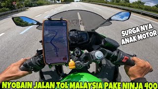 RIDING PAKAI MOGE DI JALAN TOL MALAYSIA🔥MOTOGP SEPANG BERSAMA RK CHAIN [upl. by Hillyer]