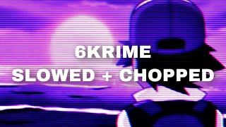 SAHBABII  WATERY SLOWED  CHOPPED BY6KRIME [upl. by Dahaf671]