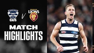 Geelong Cats v Brisbane Lions Highlights  Preliminary Final 2022  AFL [upl. by Rafiq33]