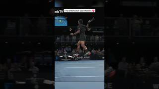 The Entertainer Gaël Monfils ❤️ 🎥 tennistv  ATPTour tennis [upl. by Yraunaj]