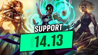 1413 Support Tier ListMeta Analysis  League of Legends [upl. by Irpac]