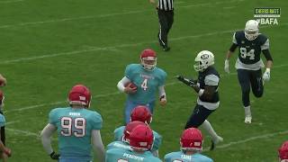 LIVE AMERICAN FOOTBALL FARNHAM KNIGHTS VS LONDON BLITZ BAFA PREMIER SOUTH 260519 [upl. by Zednanreh]