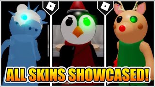 PIGGY CHRISTMAS EVENT ALL SKINS SHOWCASE REINDESSA FROSTIGGY PRIMROSE ROBLOX [upl. by Zeuqirdor]