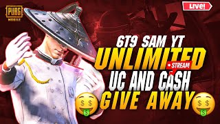 🔴ADVANCE CUSTOM ROOMS  Uc and Cash Giveaway  PubgMobile  6T9SAMYTcustomroomucgiveawaypubg [upl. by Ruddie788]