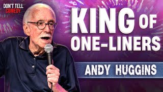 King of OneLiners  Andy Huggins  Stand Up Comedy [upl. by Suinuj]