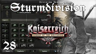 Kaiserreich  German Empire Ep 28 Sturmdivision  Hearts of Iron 4 [upl. by Ahsiliw368]