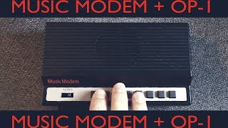 Music Modem  OP1 Dirty Beats TTNM [upl. by Adnirim]