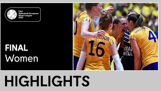 Highlights  Sweden vs Portugal  CEV Volleyball European Silver League 2022 [upl. by Auberbach]